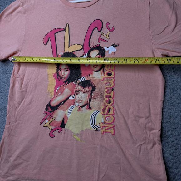 Old Navy TLC Shirt Women's Small Pink Graphic Short Sleeve - Picture 5 of 8